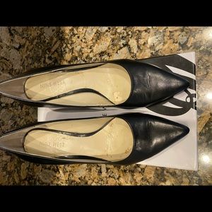 Nine west heels size 6 black